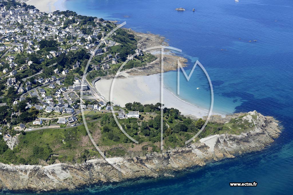 Photo arienne de Perros-Guirec (Trestrignel)