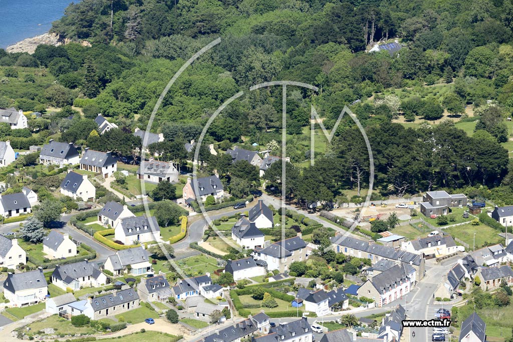 Photo arienne de Trdrez-Locqumeau (Locqumeau)