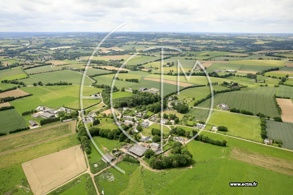 Photo arienne de Saint-Thlo (la Ville au Breil)
