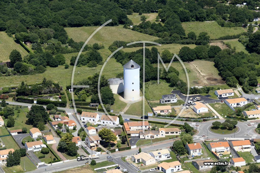 Photo arienne de La Bernerie-en-Retz (la Thbauderie)