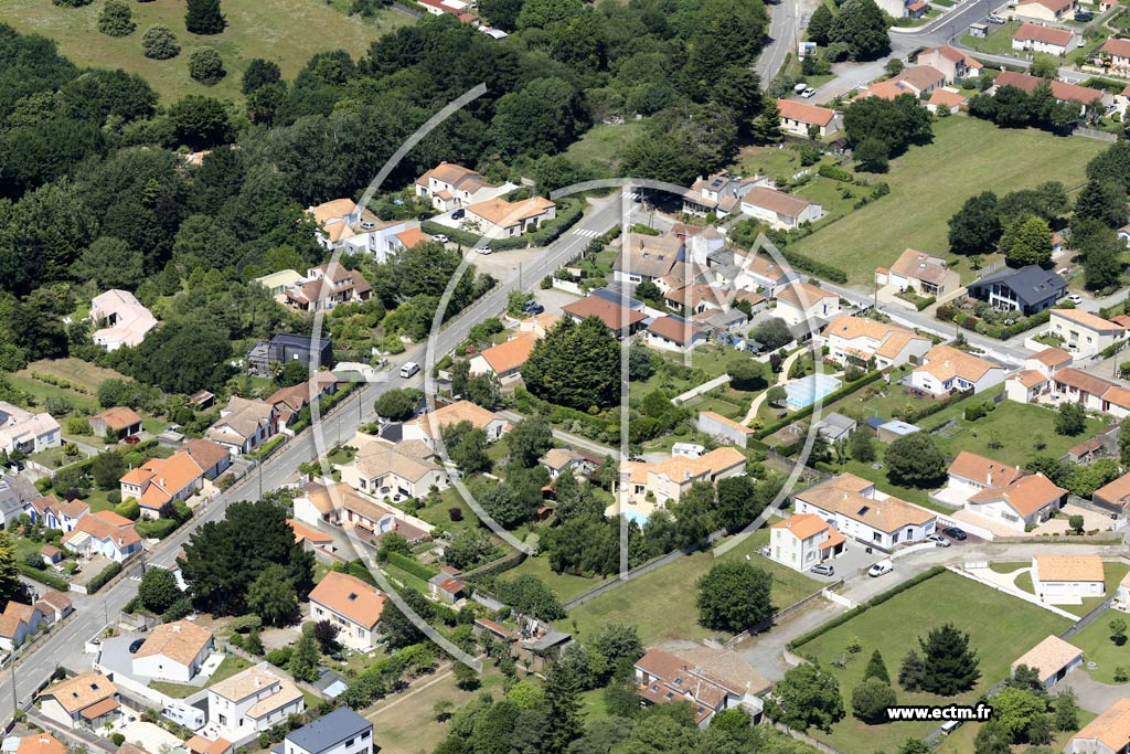 Photo arienne de La Bernerie-en-Retz (la Villardire)