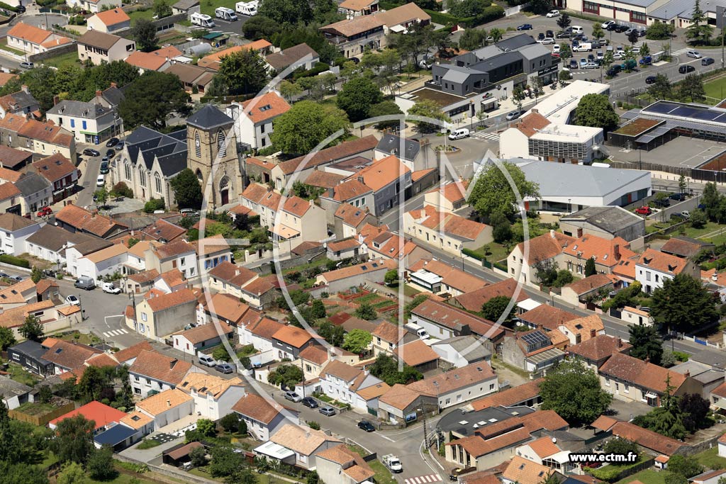 Photo arienne de La Plaine-sur-Mer