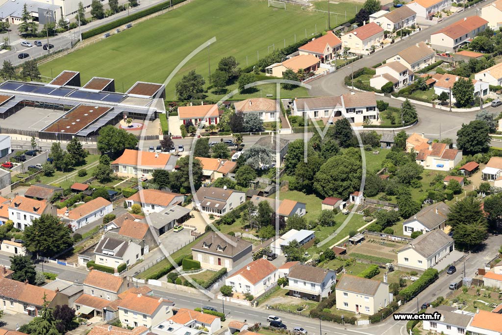 Photo arienne de La Plaine-sur-Mer