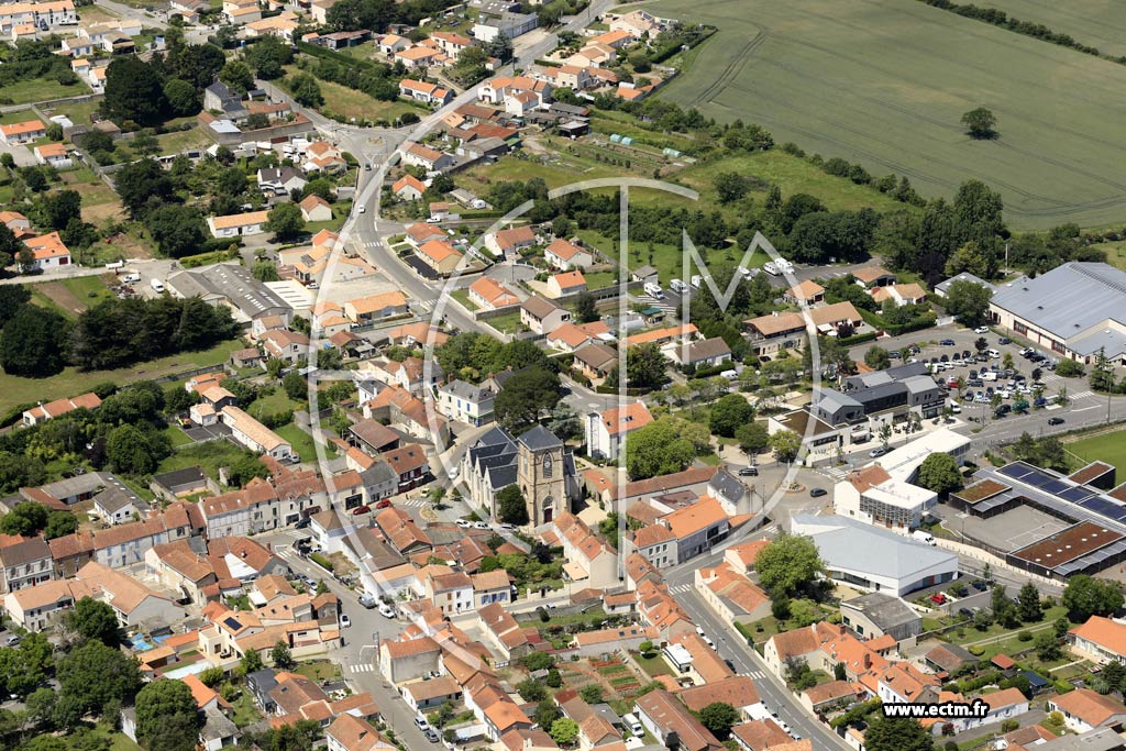 Photo arienne de La Plaine-sur-Mer