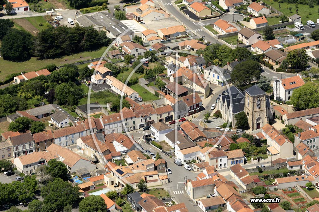 Photo arienne de La Plaine-sur-Mer