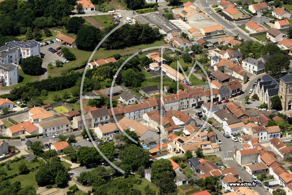 Photo arienne de La Plaine-sur-Mer