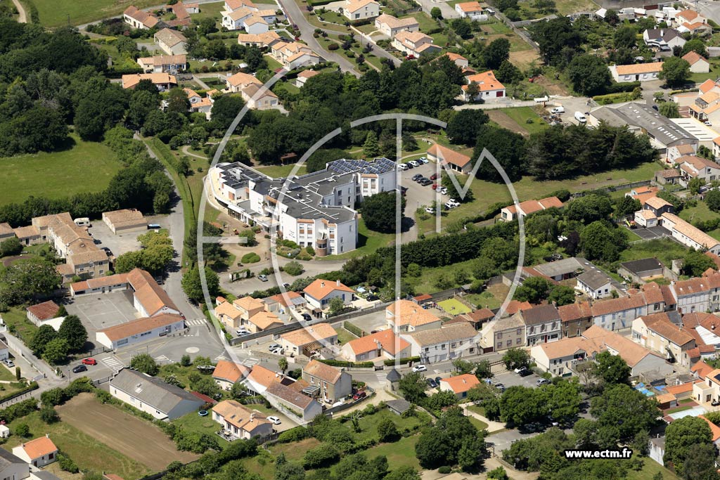 Photo arienne de La Plaine-sur-Mer