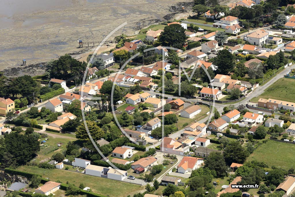 Photo arienne de La Plaine-sur-Mer (la Govogne)