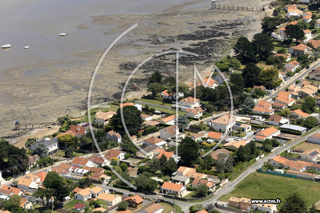 Photo arienne de La Plaine-sur-Mer (la Govogne)