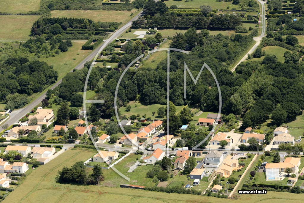 Photo arienne de La Plaine-sur-Mer (la Guichardire)
