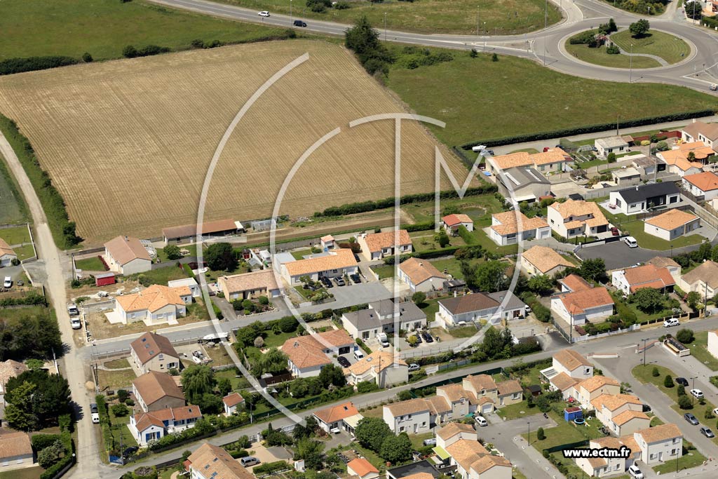 Photo arienne de La Plaine-sur-Mer (la Haute Musse)