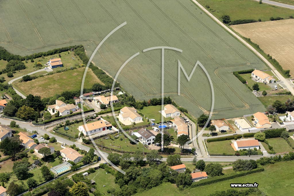 Photo arienne de La Plaine-sur-Mer (la Haute Musse)