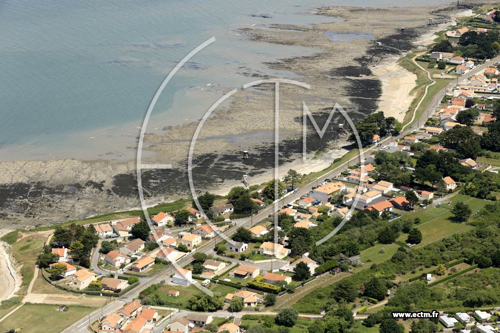 Photo arienne de La Plaine-sur-Mer (le Mnigou)