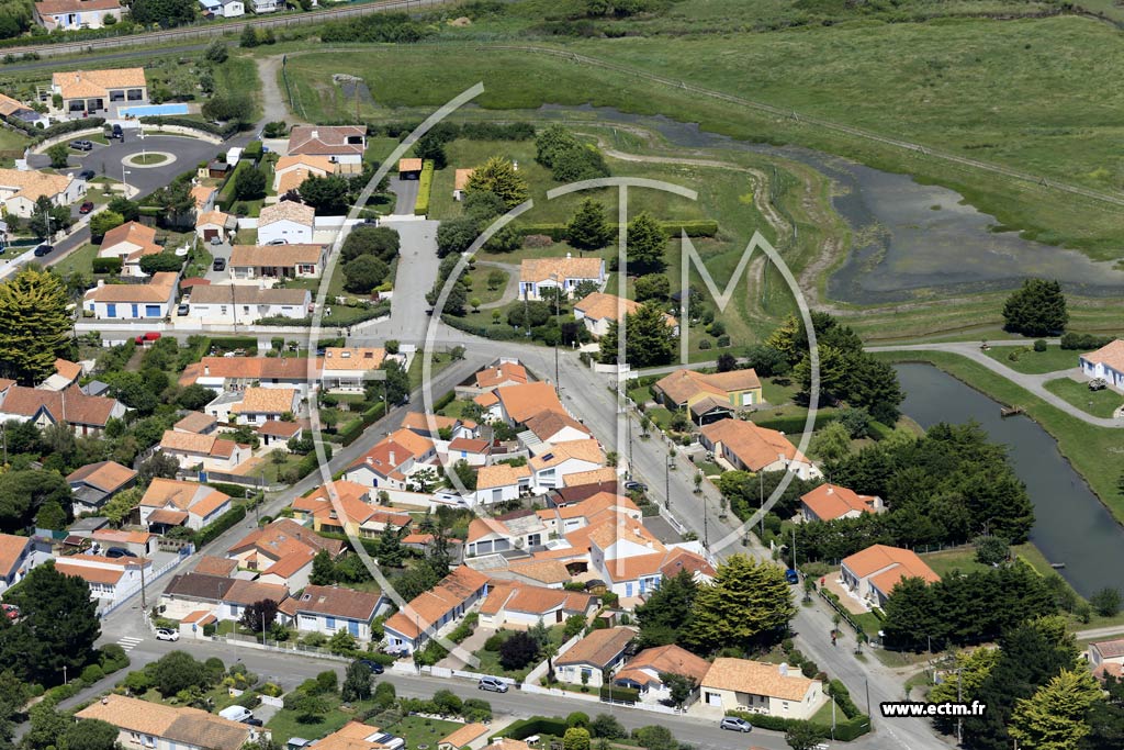 Photo arienne de Les Moutiers-en-Retz