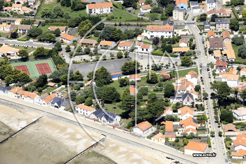 Photo arienne de Les Moutiers-en-Retz