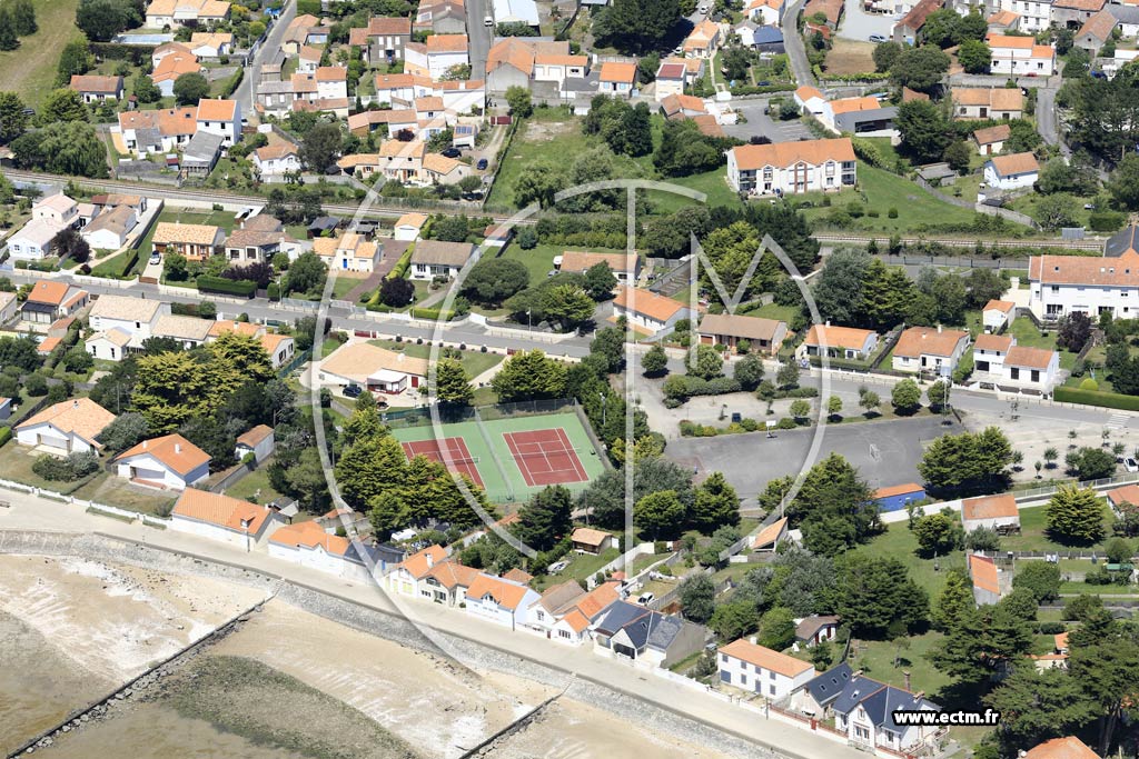 Photo arienne de Les Moutiers-en-Retz