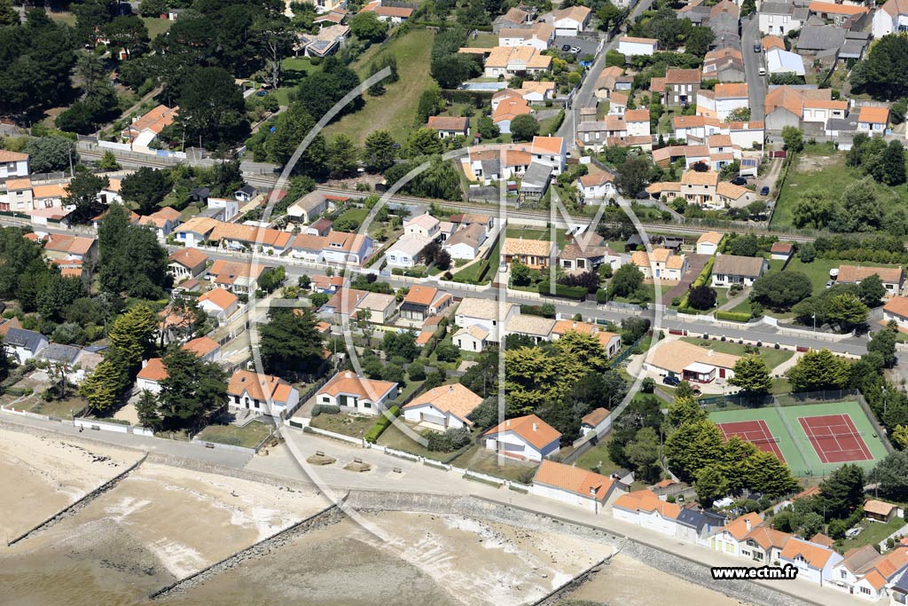 Photo arienne de Les Moutiers-en-Retz