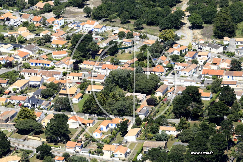 Photo arienne de Les Moutiers-en-Retz