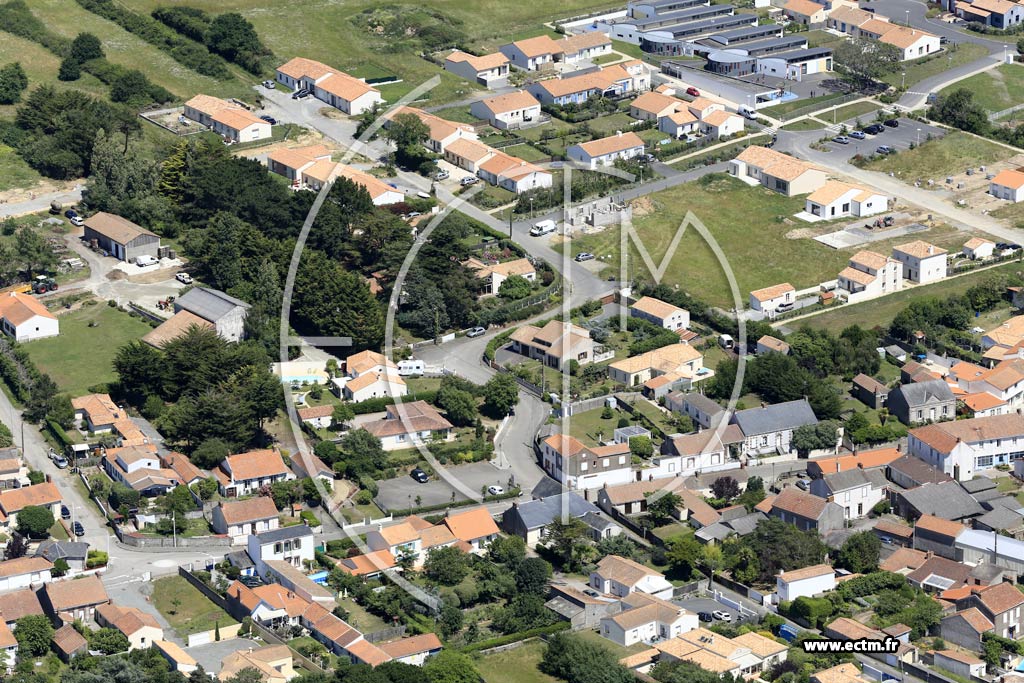 Photo arienne de Les Moutiers-en-Retz