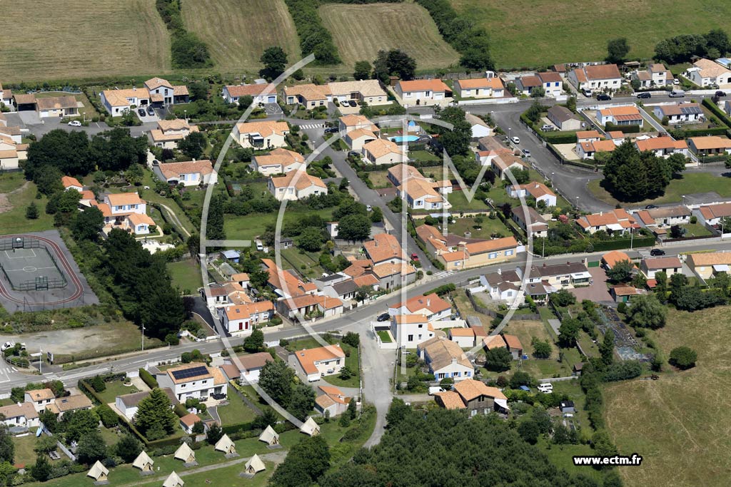 Photo arienne de Les Moutiers-en-Retz (les Maisons Neuves)