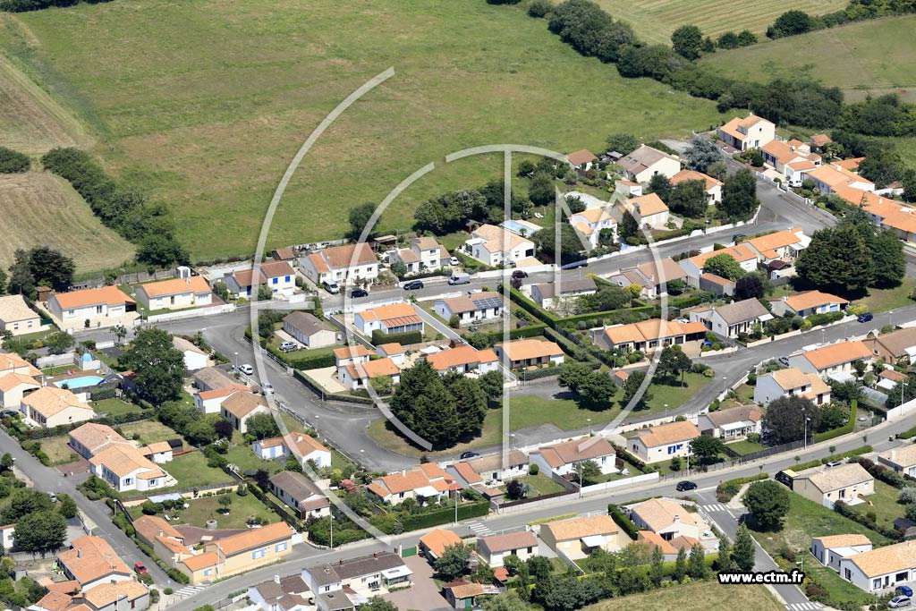 Photo arienne de Les Moutiers-en-Retz (les Maisons Neuves)