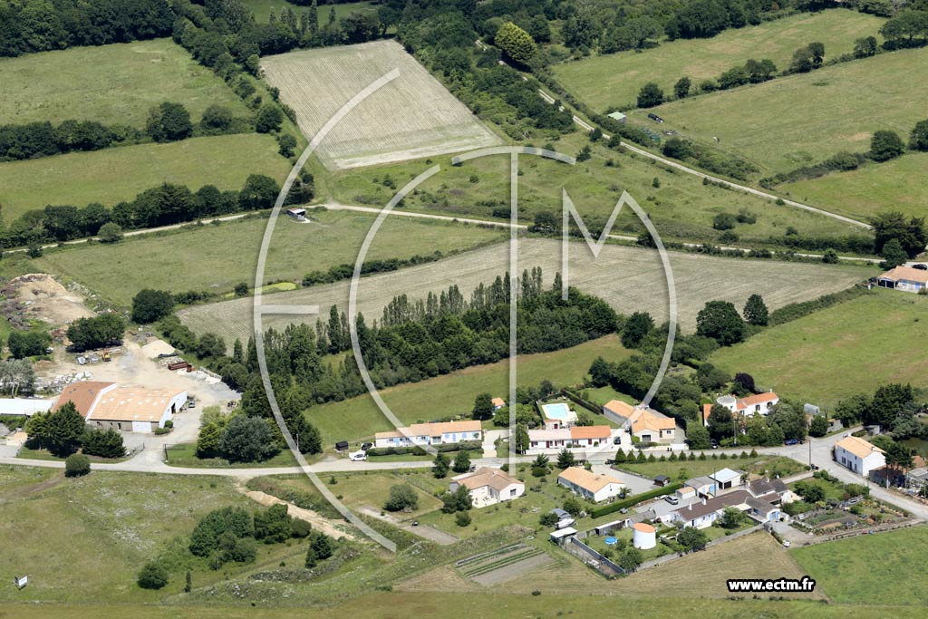 Photo arienne de Les Moutiers-en-Retz (Prigny)