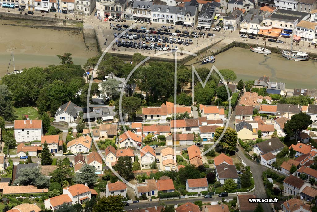 Photo arienne de Pornic (Gourmalon)