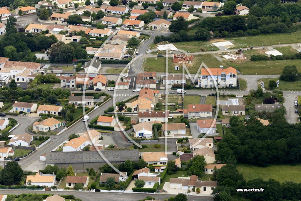 Photo arienne de Pornic (la Birochre)