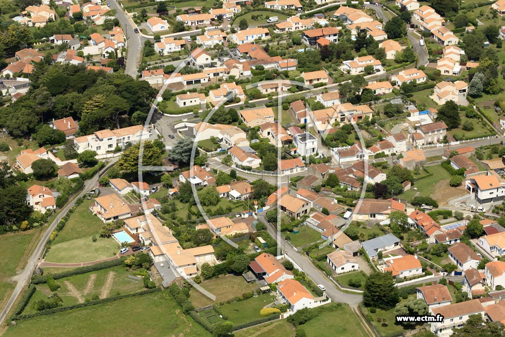 Photo arienne de Pornic (la Joselire)
