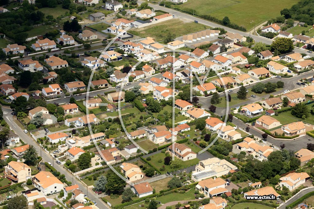 Photo arienne de Pornic (la Joselire)
