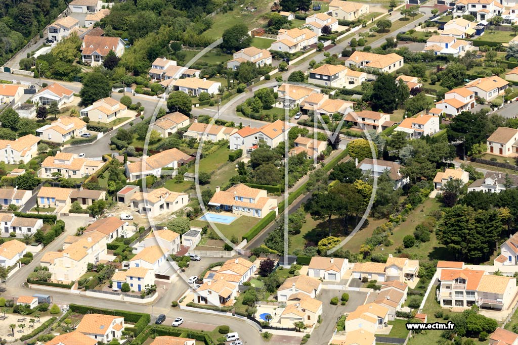 Photo arienne de Pornic (la Joselire)