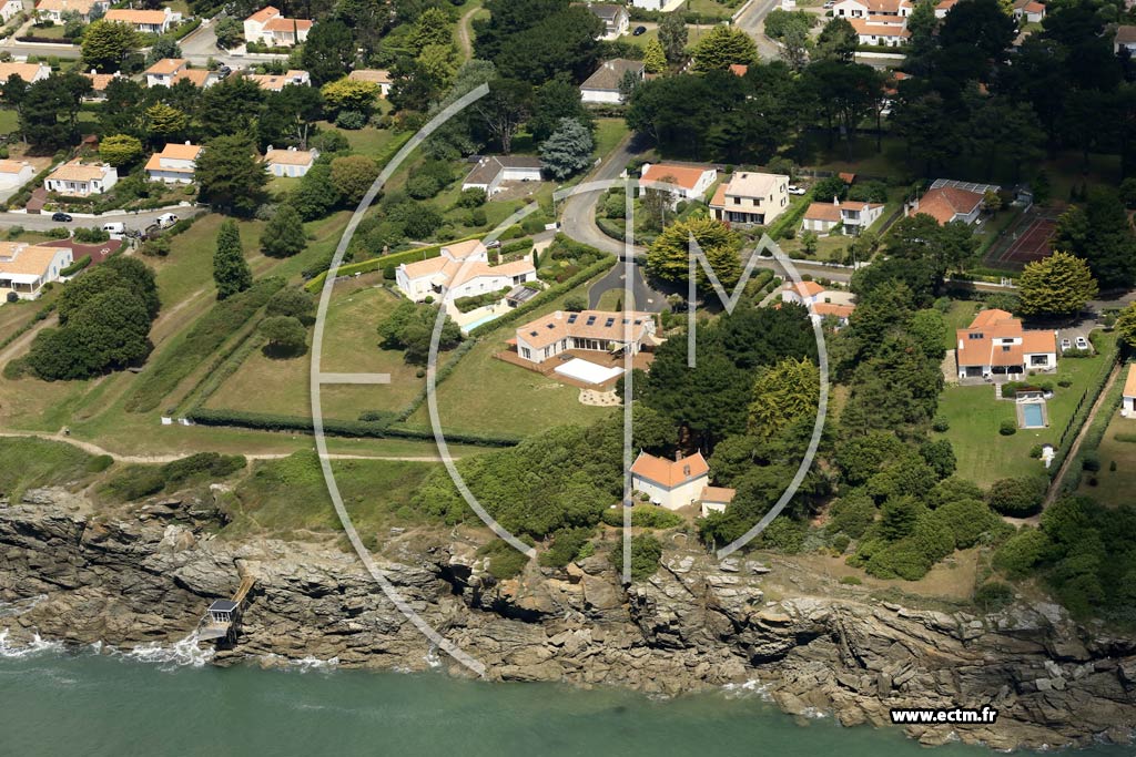 Photo arienne de Pornic (la Madrague)