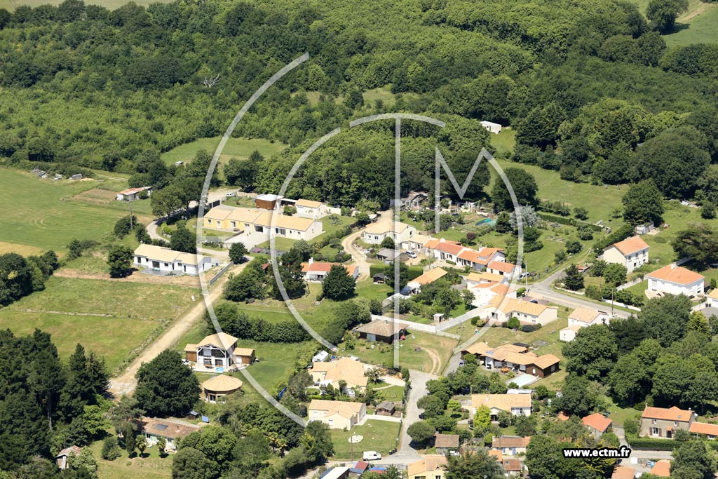 Photo arienne de Pornic (la Salbrandire)