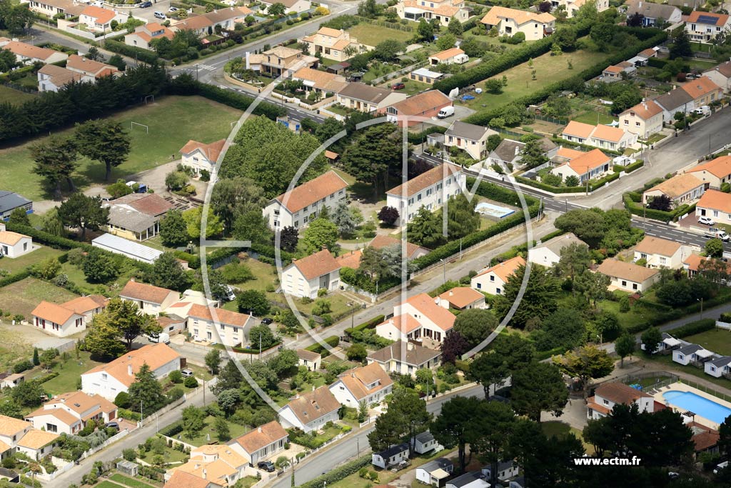 Photo arienne de Pornic (le Moulin Neuf)