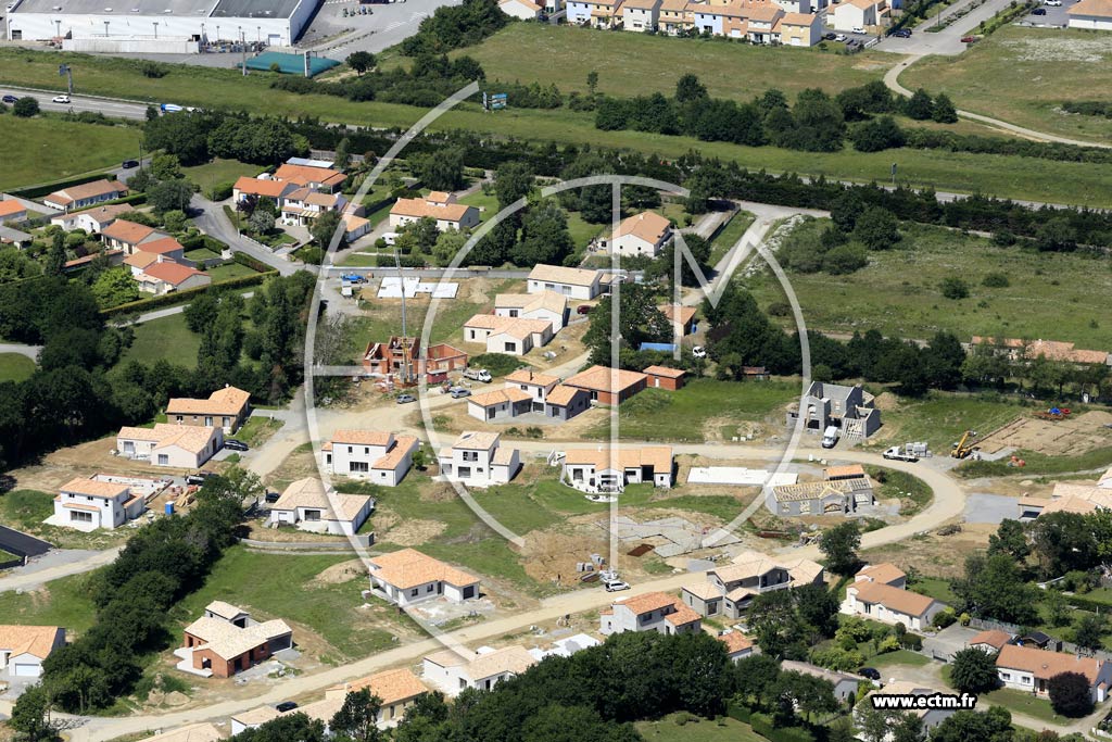 Photo arienne de Pornic (le Plessis Allais)