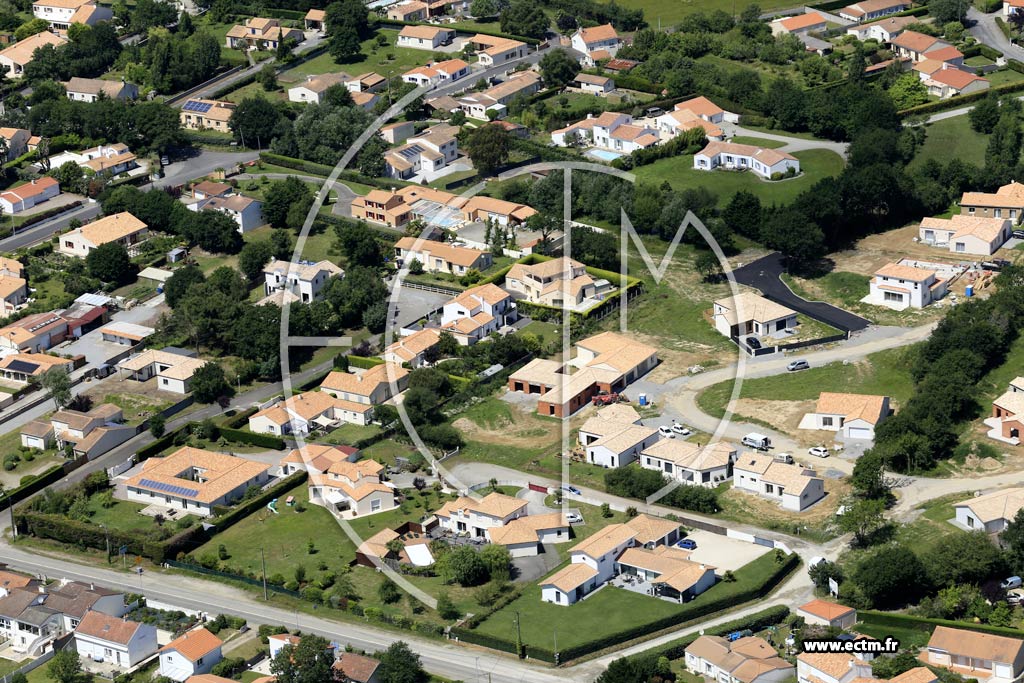Photo arienne de Pornic (le Plessis Allais)
