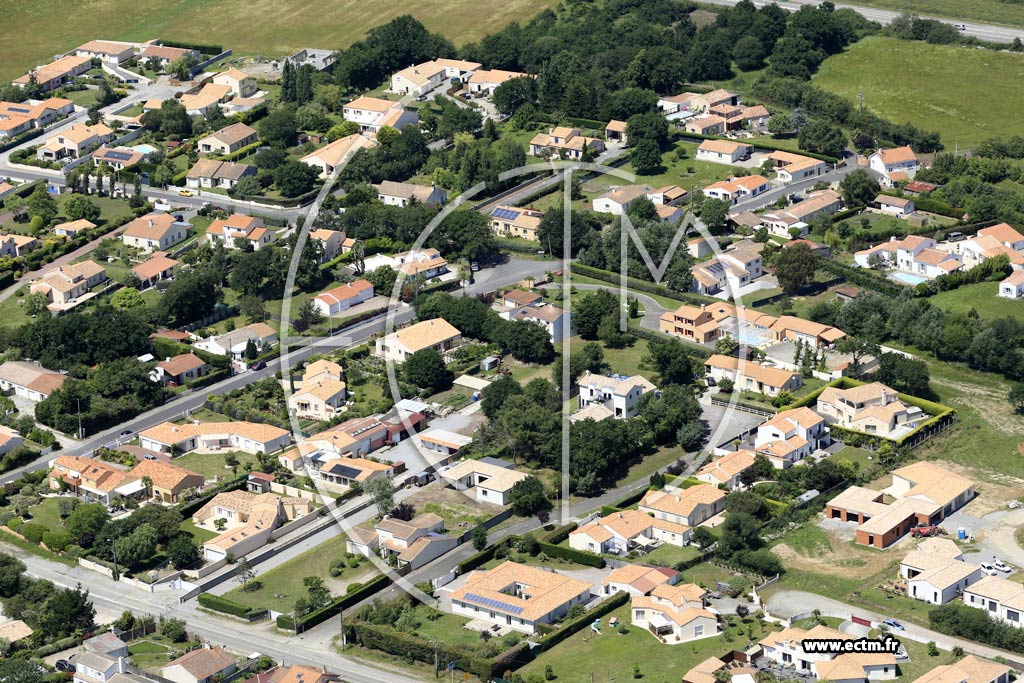 Photo arienne de Pornic (le Plessis Allais)