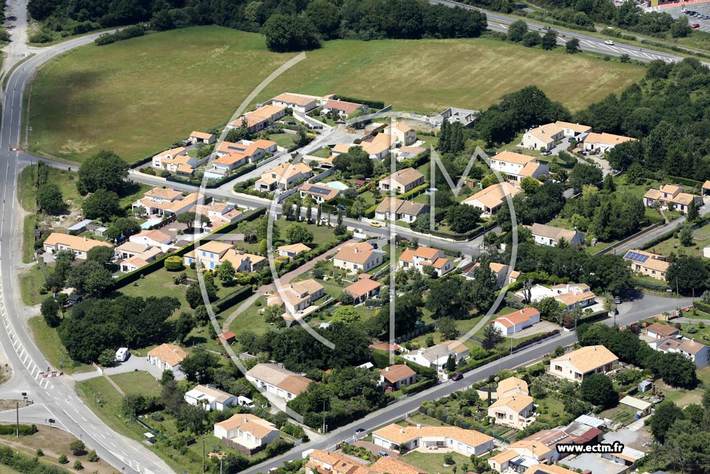 Photo arienne de Pornic (le Plessis Allais)