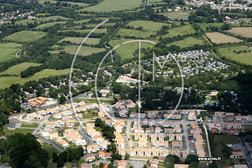 Photo arienne de Pornic (le Port Chri)