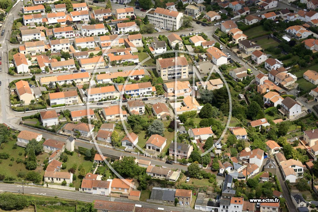 Photo arienne de Pornic (le Sandier)