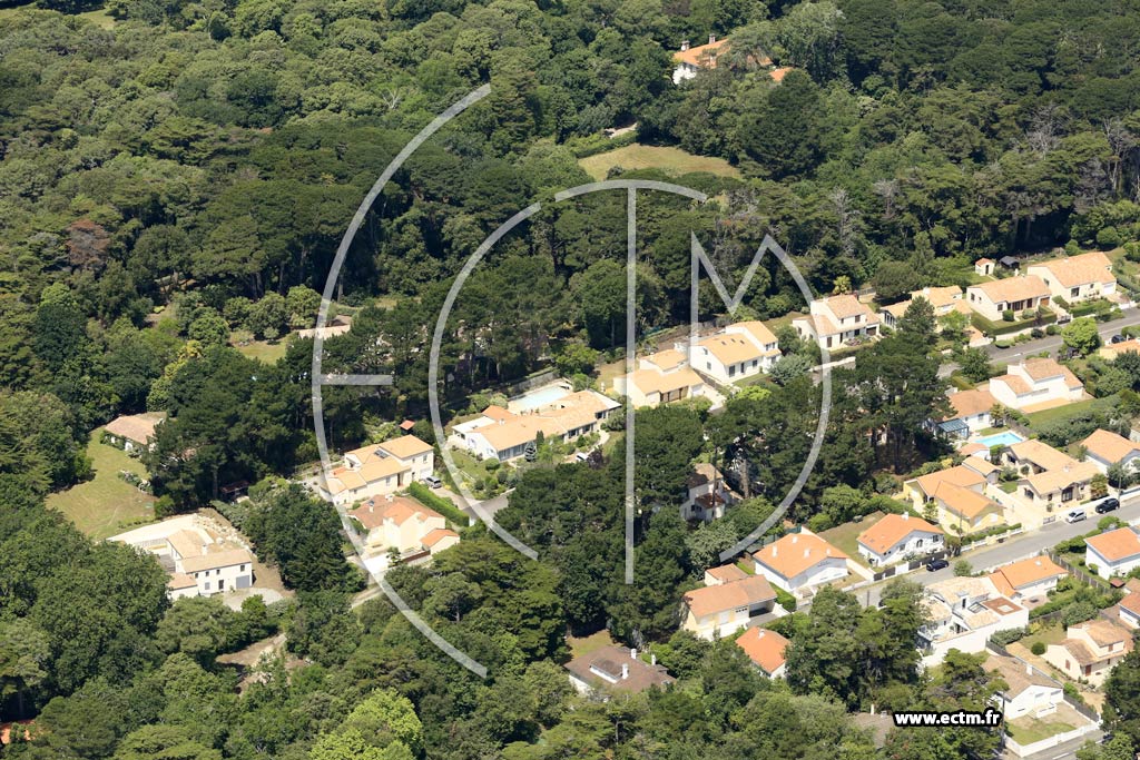 Photo arienne de Pornic (les Grandes Valle)