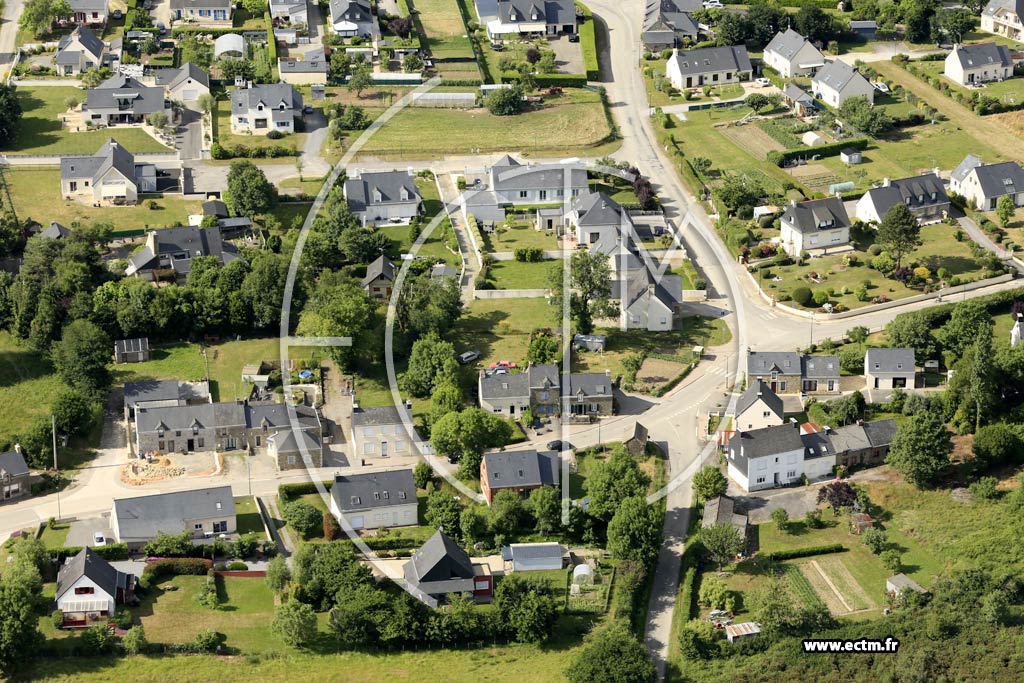 Photo arienne de Arzal
