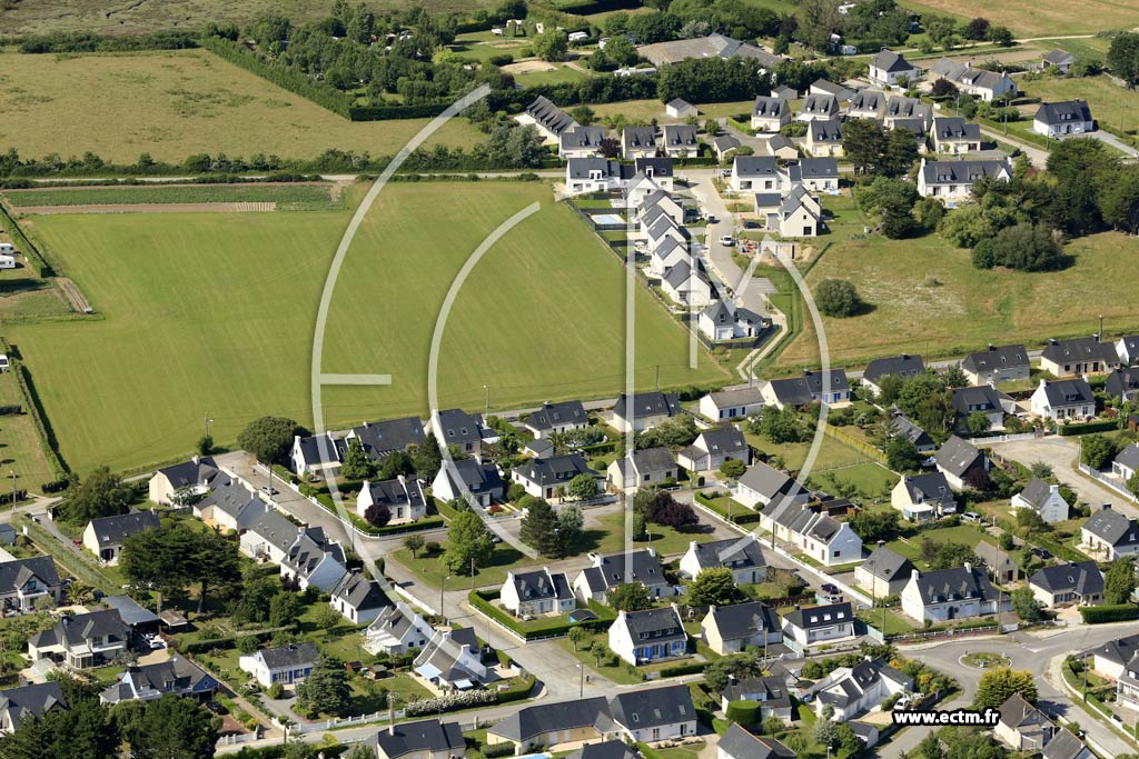 Photo arienne de Damgan (Larmor)