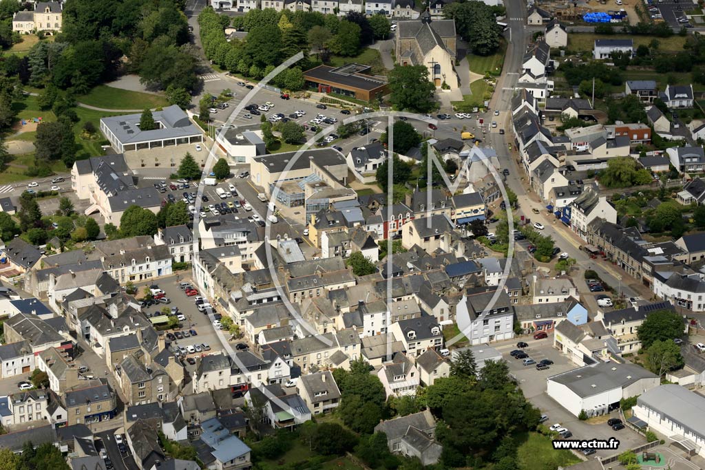 Photo arienne de Muzillac