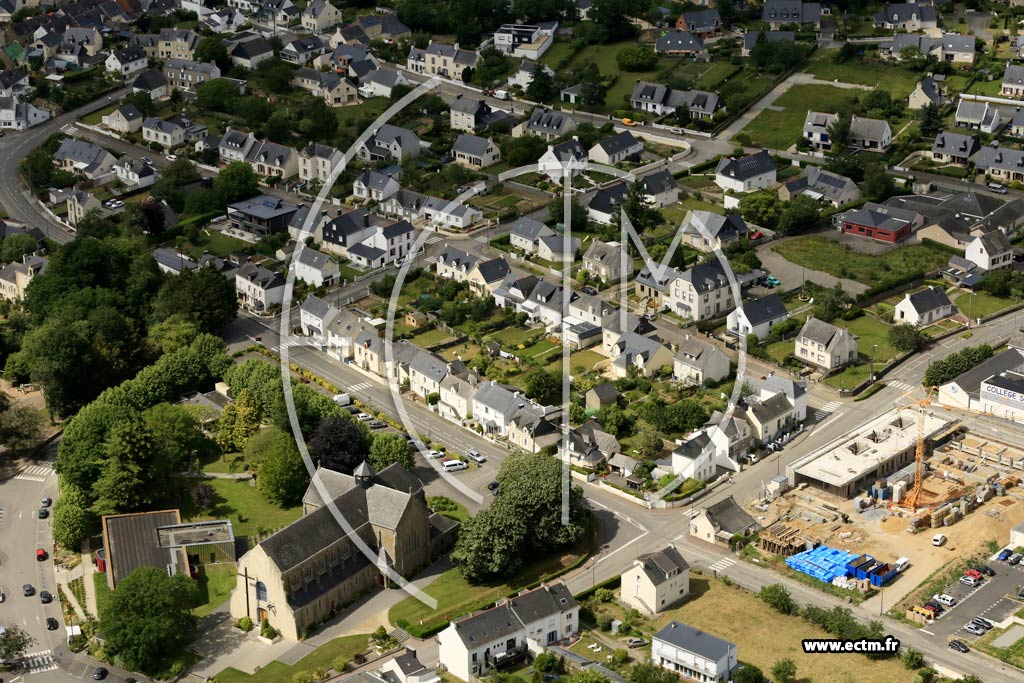 Photo arienne de Muzillac