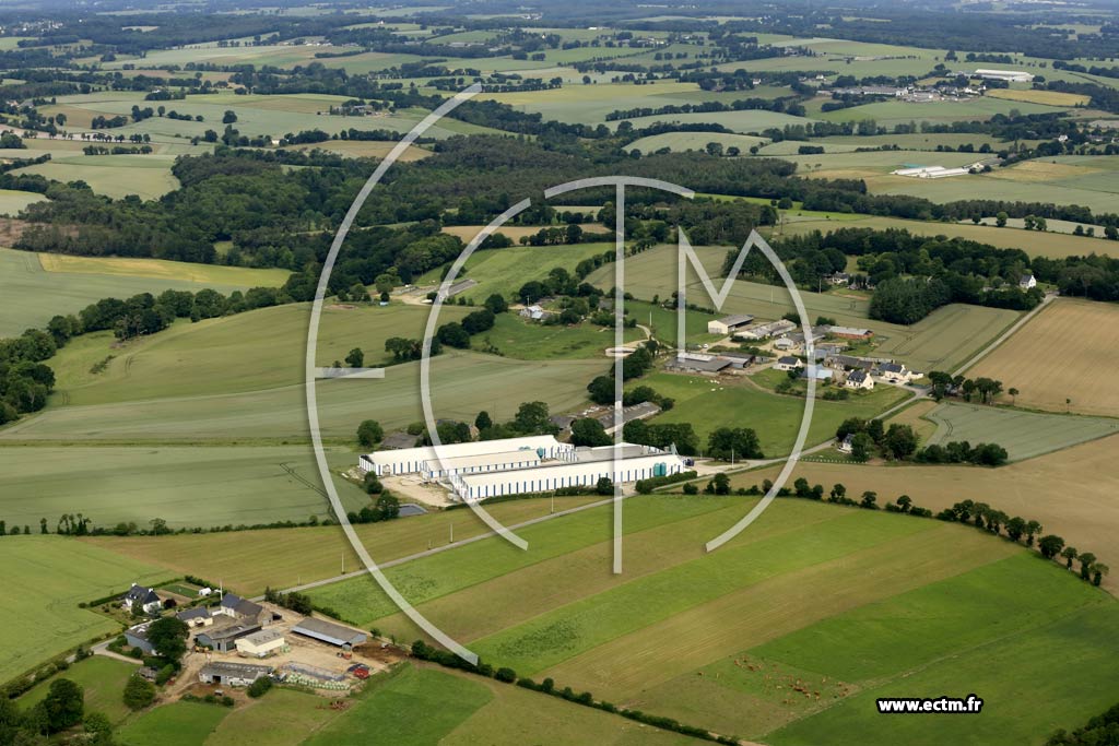 Photo arienne de Caro (Mtairie Neuve - Ramponet)