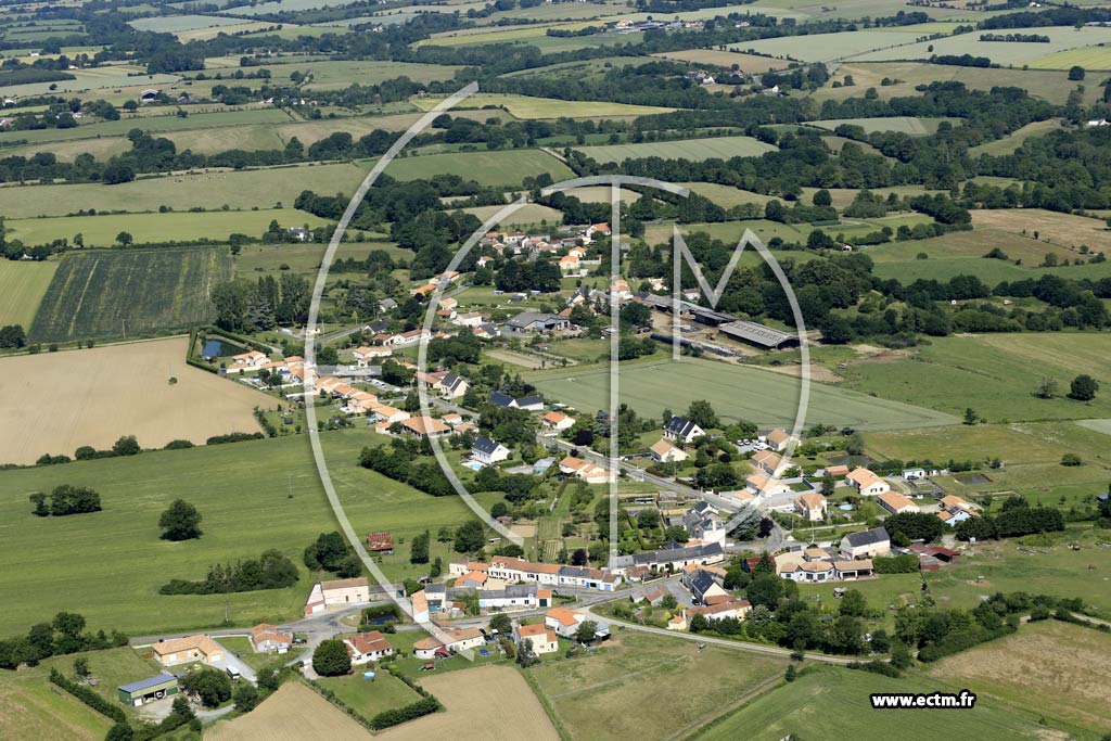 Photo arienne de Couff (la Grure - la Boissenotire)