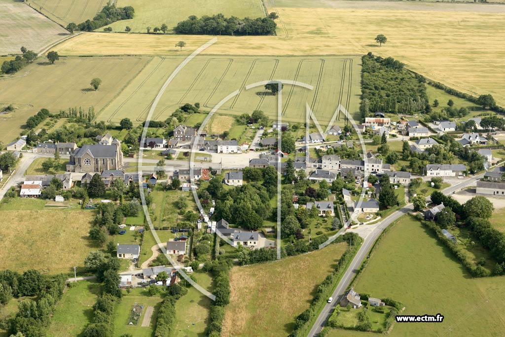 Photo arienne de Jou-sur-Erdre (Notre-Dame des Langueurs)