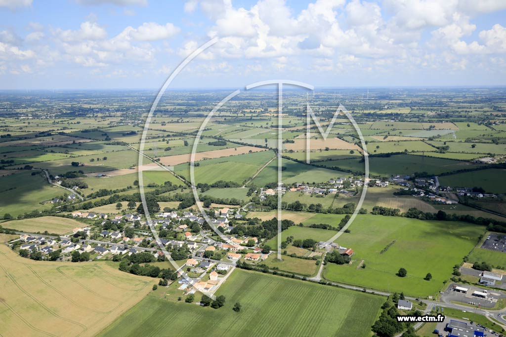 Photo arienne de Lign (la Roche)
