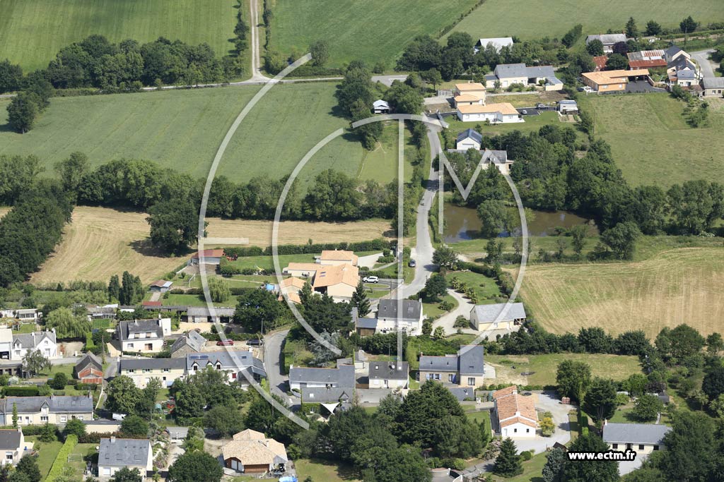 Photo arienne de Lign (la Roche)